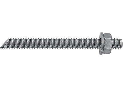 FISCHER BARRA FILETTATA CL.5.8 CON DADO E RONDELLA FIS M12X115