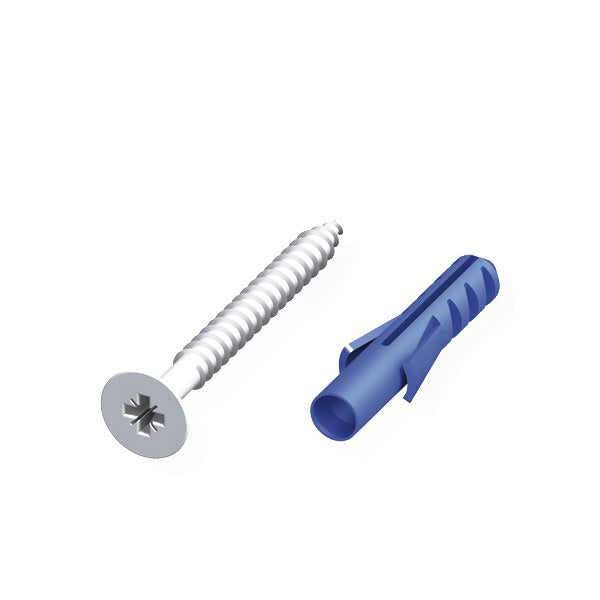 ALFER VITI E TASSELLI ACCIAIO COLOR ARGENTO D.MM 5 MM 3X30 CONF.PZ10