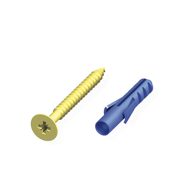 ALFER VITI E TASSELLI ACCIAIO COLOR OTTONE D.MM 5 MM 3X30 CONF.PZ10
