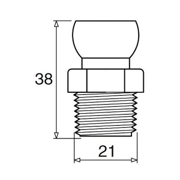 LOC-LINE ATTACCO 1/2" RACCORDO DA 1/2" NPT CONF.DA PZ1
