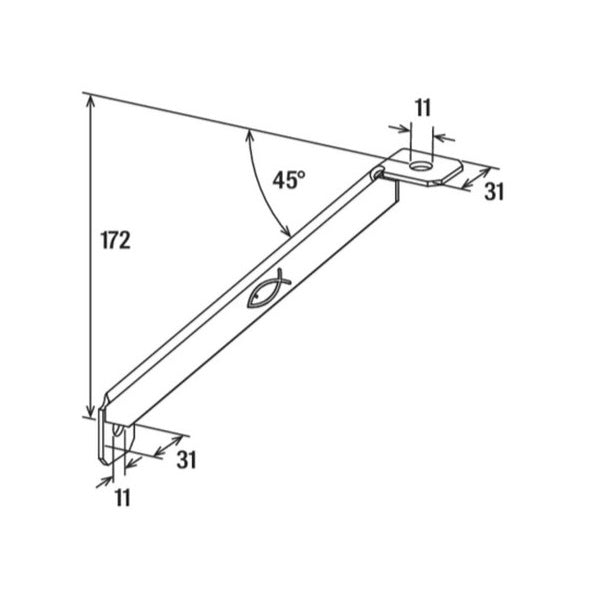 FISCHER SAMONTEC FISCHER PUNTONE DI RINFORZO WS 31-45°