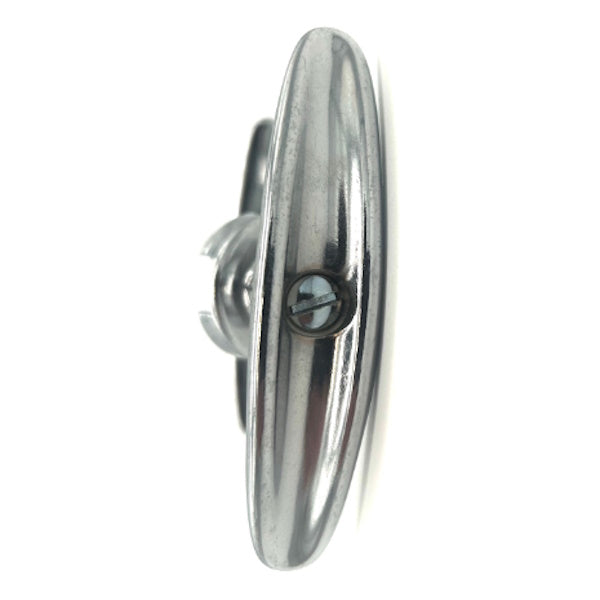 MANIGLIA MARTELLINA PER BASCULANTI CON RONDELLA QUADRO MM8 CROMATA*