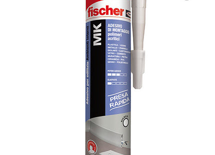 FISCHER ADESIVO DI MONTAGGIO ACRILICO MK-310 BIANCO ML310