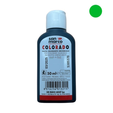 SAN MARCO COLORADO VERDE BRILLANTE LT0,050 PASTA COLORANTE