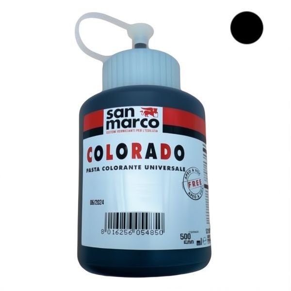 SAN MARCO COLORADO NERO LT0,5 PASTA COLORANTE