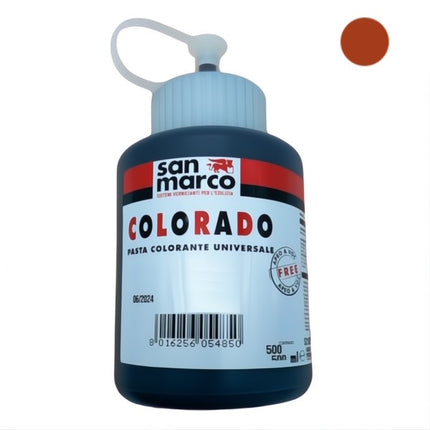 SAN MARCO COLORADO ARANCIO OSSIDO LT0,5 PASTA COLORANTE
