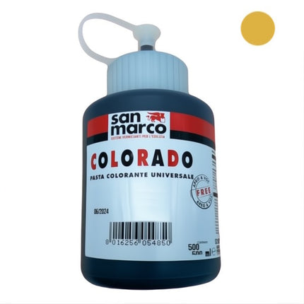 SAN MARCO COLORADO GIALLO LIMONE LT0,5 PASTA COLORANTE