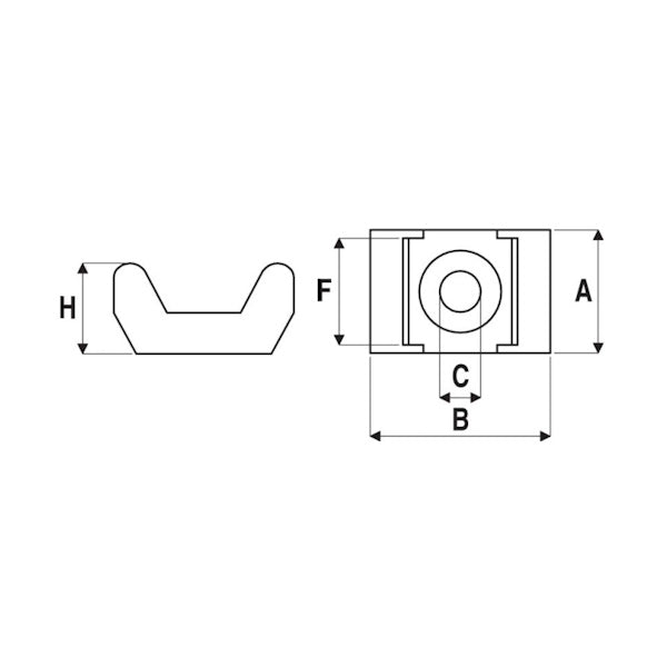 ELEMATIC SUPPORTO A SELLA NERO PER FASCETTE DI CABLAGGIO MAX MM5,0 PZ100