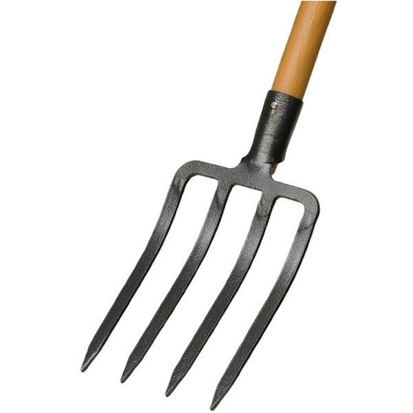 AGEF FORCA PER VANGARE 4 DENTI MANICO IN FAGGIO CM130 FSC 100%