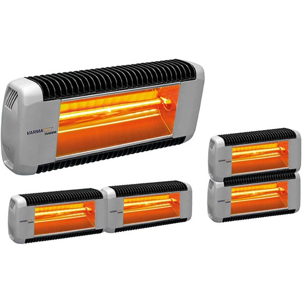 VARMA TEC RISCALDATORE INFRAROSSI 2000W MOD. TANDEM 550/20NR