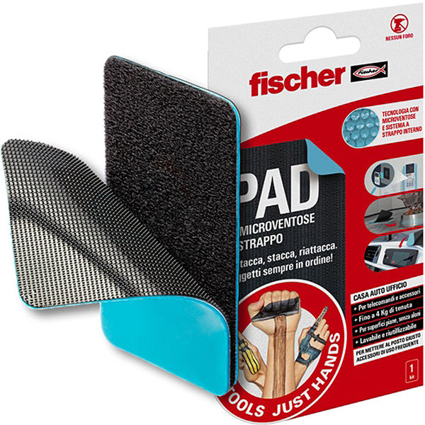 FISCHER NT JH PAD A MICROVENTOSE E STRAPPO CONF.DA PZ1