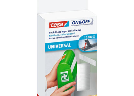 TESA NASTRO ADESIVO UNIVERSALE ATTACCA-STACCA ON&OFF MM20X1MT BIANCO