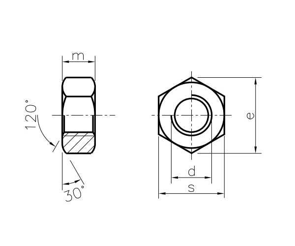 Dadi Esagonali M16 X 1,5 Filettatura Fine - Zincato, DIN 934-8 - Foto 13