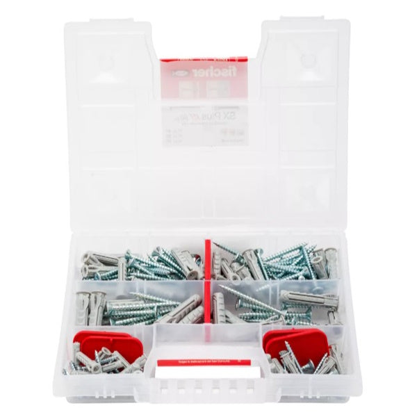 FISCHER SX PLUS KIT TASSELLI CON VITE DA D.MM5-6-8 IN SCATOLA DA PZ.80