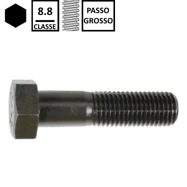VITE TE PARZIALMENTE FILETTATA CL. 8.8 GREZZA UNI 5737