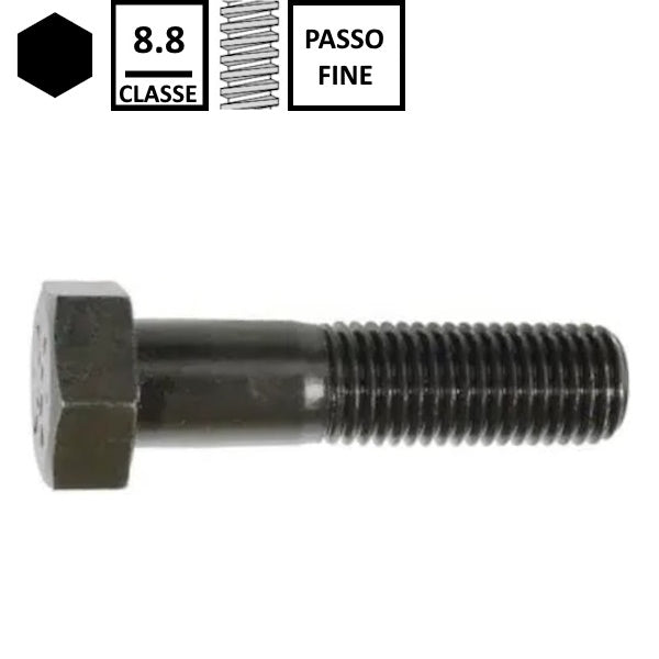 VITE TE PARZIALMENTE FILETTATA CL. 8.8 GREZZA PASSO FINE UNI 5738