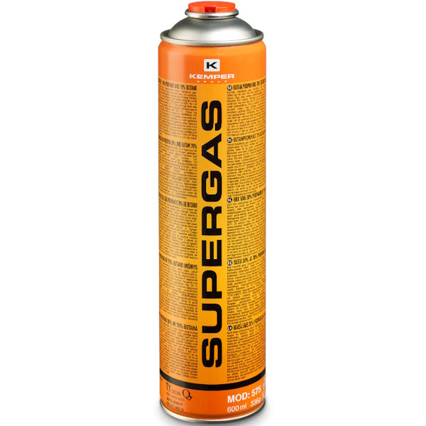 KEMPER BOMBOLA DI SUPERGAS CON VALVOLA DI SICUREZZA FILETTO 7/16" ML600