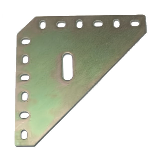 MINUTEX RINFORZO TRIANGOLARE MULTIUSO MM100x100x1,5 IN ACCIAIO ZINCATO*