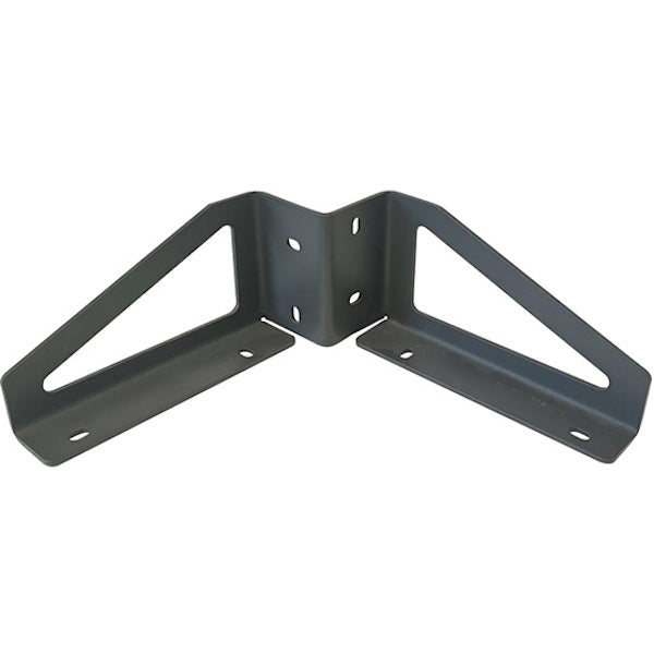 MINUTEX ANGOLARE DOPPIO USO MM150x150x80x2,5 ACCIAIO GRAFITE