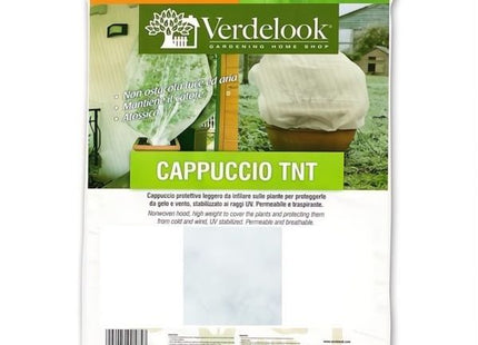 VERDELOOK VELO PROTETTIVO A CAPPUCCIO BIANCO IN BUSTA DA MT1,6X2