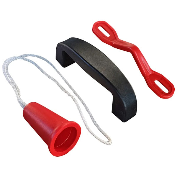 IBFM KIT MANIGLIA E CORDA IN NYLON PER PORTE BASCULANTI ART.1438