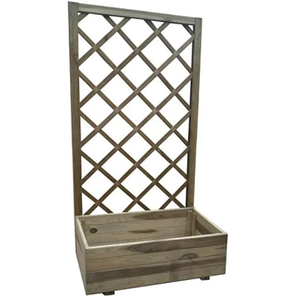 PIRCHER FIORIERA CON GRIGLIA DIRITTA IN PINO IMPREGNATO MM700X350X1400H