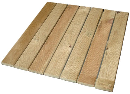 PIRCHER PEDANA PAVIMENTO IN CONIFERA IMPREGNATO MM500X500X32