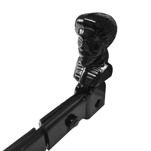 OM4 FERMAPERSIANA OMINO CON FERMO AD AVVITARE VERNICIATO NERO