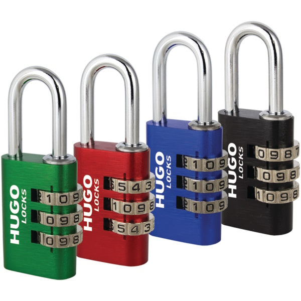 FF GROUP HUGO LUCCHETTO IN ALLUMINIO A COMBINAZIONE PA20 MM20 VERDE*