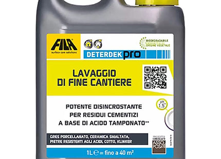 FILA DETERDEK DETERGENTE DISINCROSTANTE ACIDO LT1