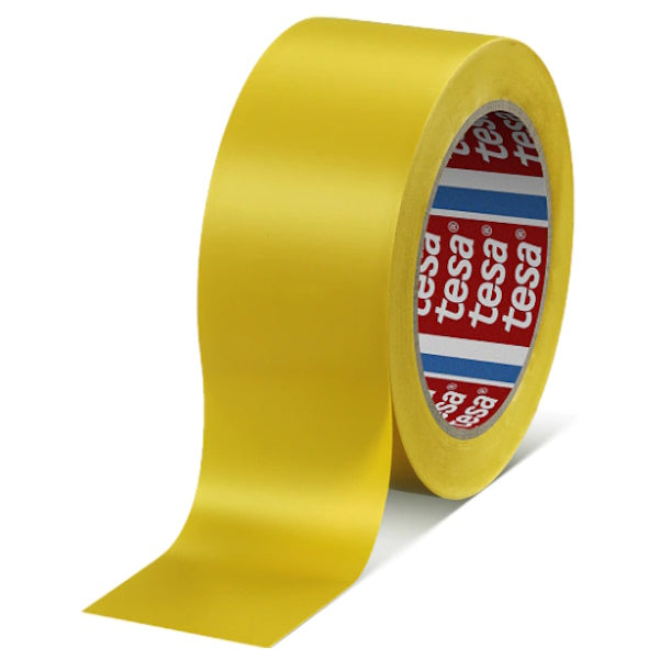 TESA NASTRO SEGNALETICO IN PVC ADESIVO MM50X33MT GIALLO