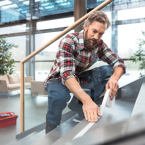 TESA NASTRO ADESIVO ANTISCIVOLO MM25X15MT COLORE NERO