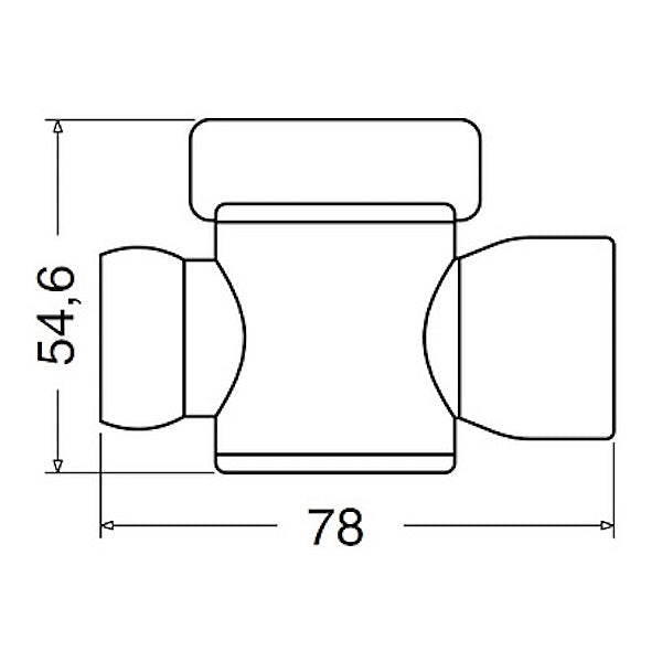 LOC-LINE ATTACCO 3/4" REGOLATORI DI FLUSSO DA 3/4"F NPT CONF.DA PZ2