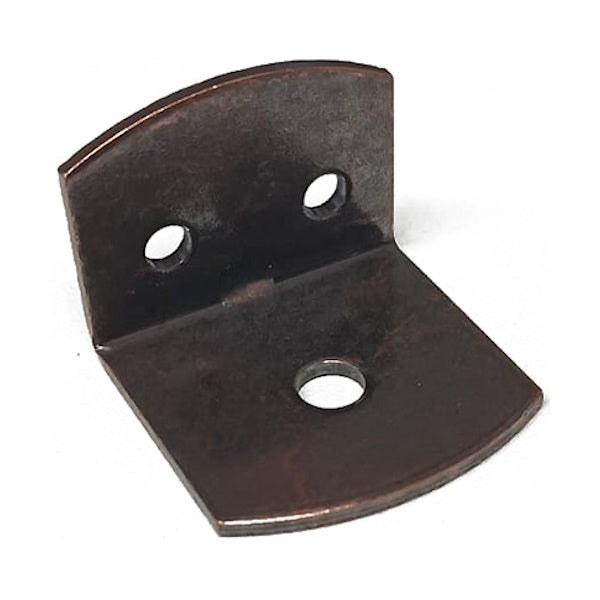 MINUTEX SQUADRETTE REGGIPIANI MM 30X25 ACCIAIO BRONZATO CONF.PZ4