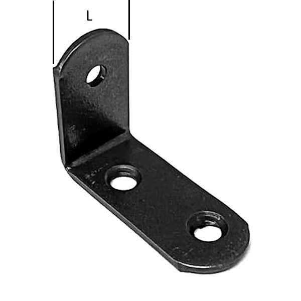 MINUTEX SQUADRETTE REGGIPIANI MM 35X25 ACCIAIO BRONZATO CONF.PZ4