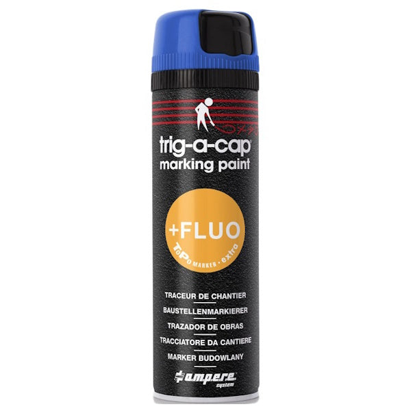AMPERE TRACCIATORE DA CANTIERE TRIG-A-CAP EXTRA ML650 BLU FLUO