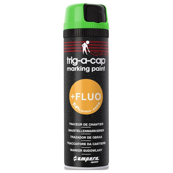 AMPERE TRACCIATORE DA CANTIERE TRIG-A-CAP EXTRA ML650 VERDE FLUO