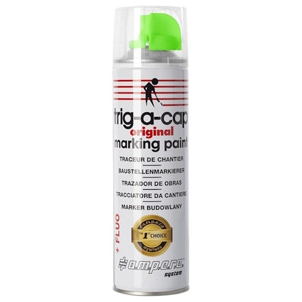 AMPERE TRACCIATORE DA CANTIERE TRIG-A-CAP ORIGINAL ML500 VERDE FLUO*
