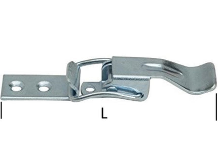 MINUTEX CHIUSURA A LEVA MM 75 ACCIAIO ZINCATO BIANCO