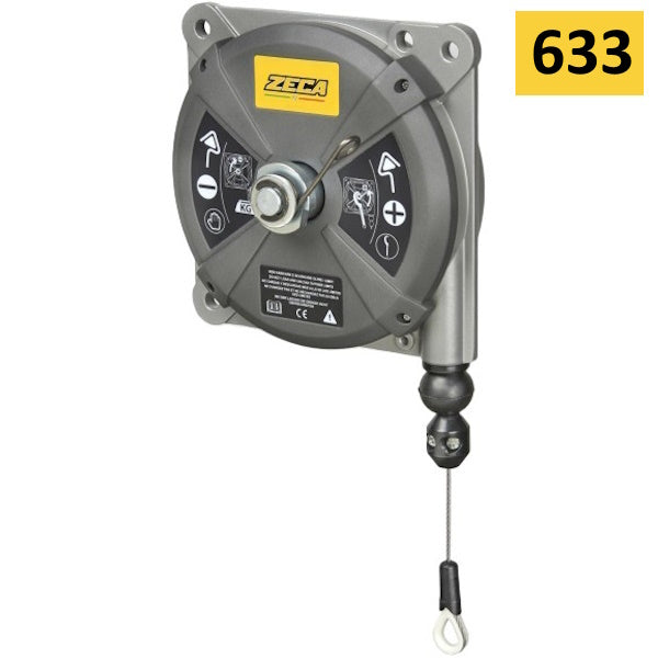 ZECA BILANCIATORE KG. 2,0- 4 CON FUNE INOX CORSA MM2500 CON ANTICADUTA