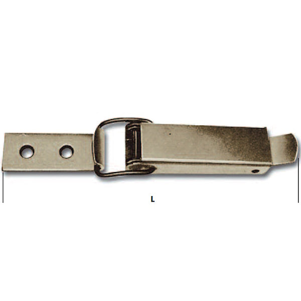 MINUTEX CHIUSURA A LEVA GIGANTE MM190 ACCIAIO NICHELATO