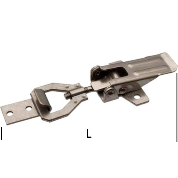 MINUTEX CHIUSURA A LEVA REGOLABILE MM138-150 ACCIAIO NICHELATO