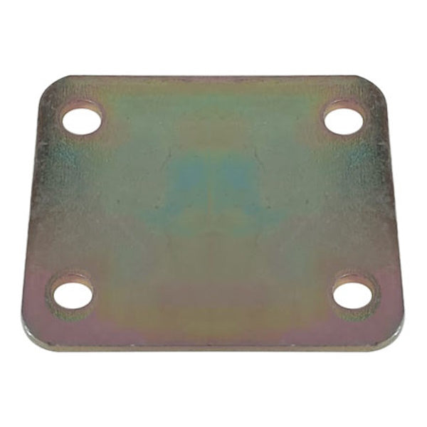 MINUTEX PIASTRA GIUNZIONE PESANTE 4 FORI MM 60X50X3 ACCIAIO ZINCATO