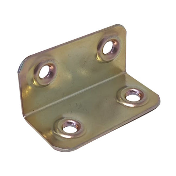 MINUTEX PIASTRE GIUNZIONE 4 FORI PIEGATE MM 20X40X1 ZINCATE CONF.PZ4