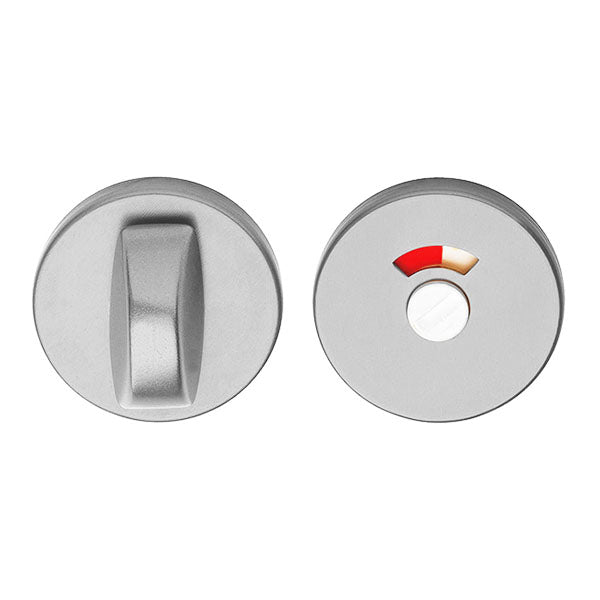 GHIDINI NOTTOLINI TONDI LIBERO-OCCUPATO PER PORTE WC CROMO SATINATO