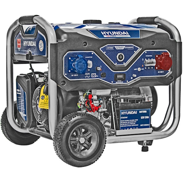 HYUNDAI GRUPPO ELETTROGENO LS6875EFP MONOFASE/TRIFASE 6 KW