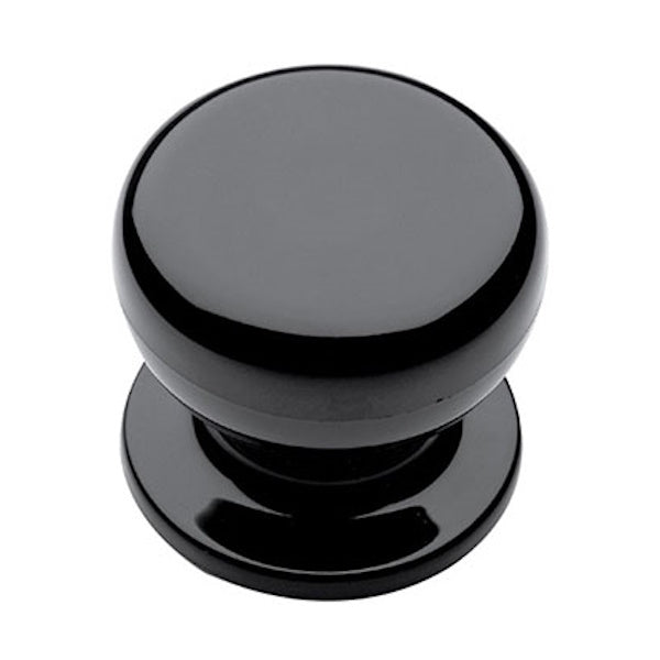 GHIDINI POMOLO TONDO PER PORTA PIPPO D.MM70 IN NYLON NERO