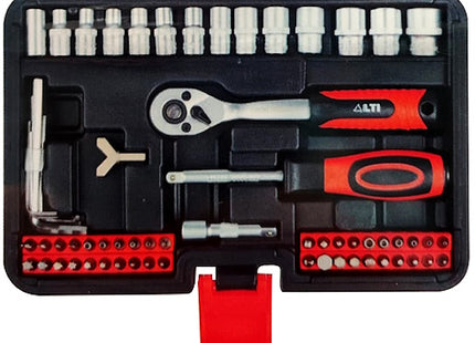 KRINO ASSORTIMENTO DI BUSSOLE E INSERTI DA 1/4" PZ130