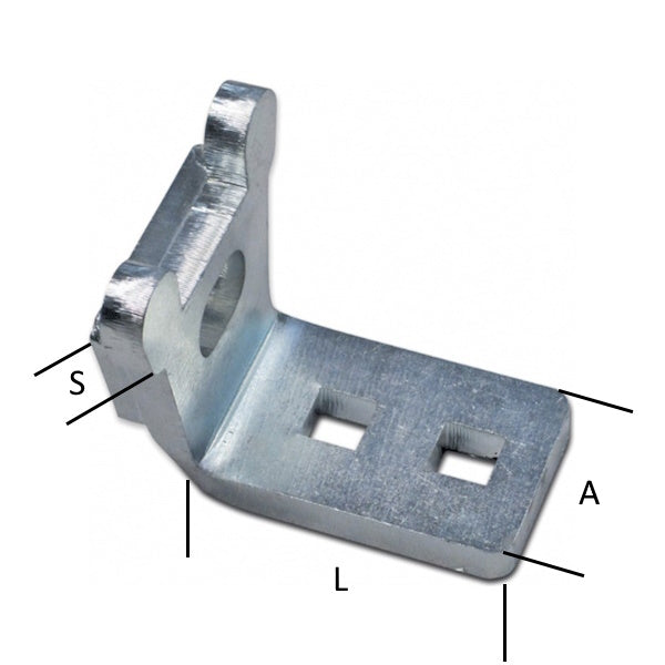 MINUTEX PORTALUCCHETTO CORAZZATO TIGER ACCIAIO ZINCATO BIANCO