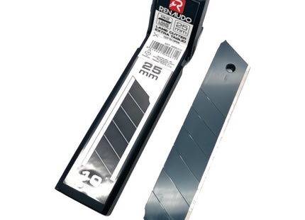 RENAUDO LAME NERE EXTRA TAGLIENTI SK2 PER CUTTER DA MM25 PZ10